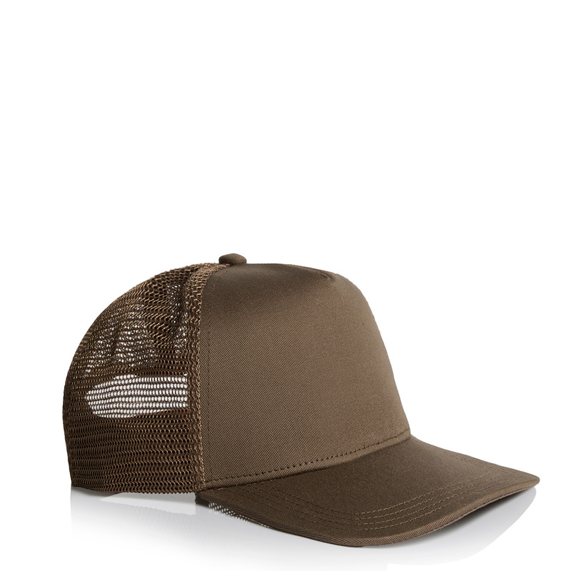 Stock Trucker Cap in Walnut