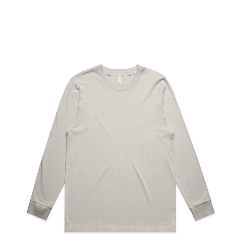 Women's Heavy Faded L/S Tee in Faded bone