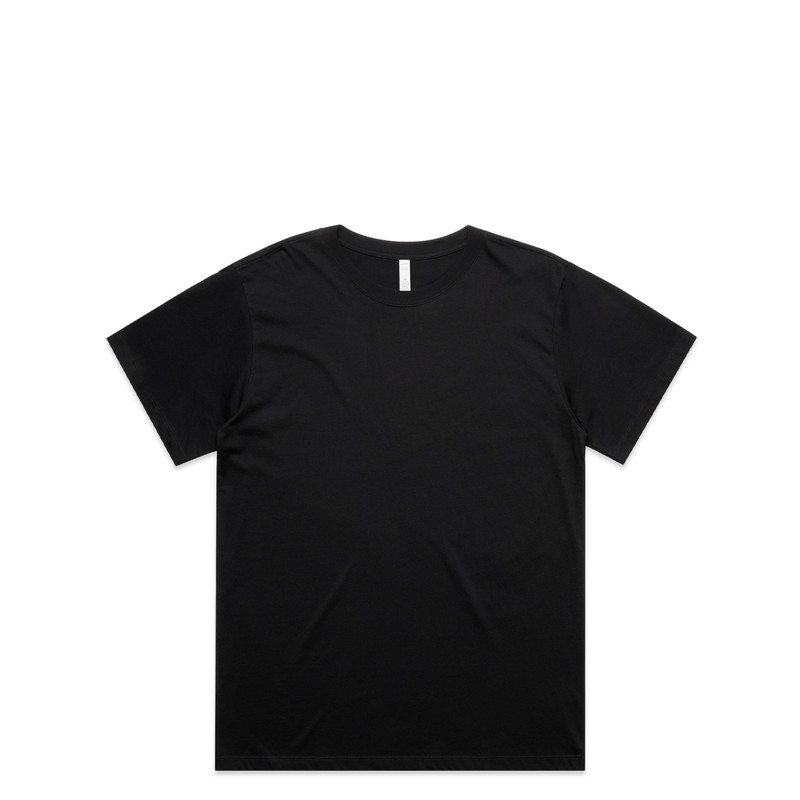 Women's Martina Boyfriend Tee in Black