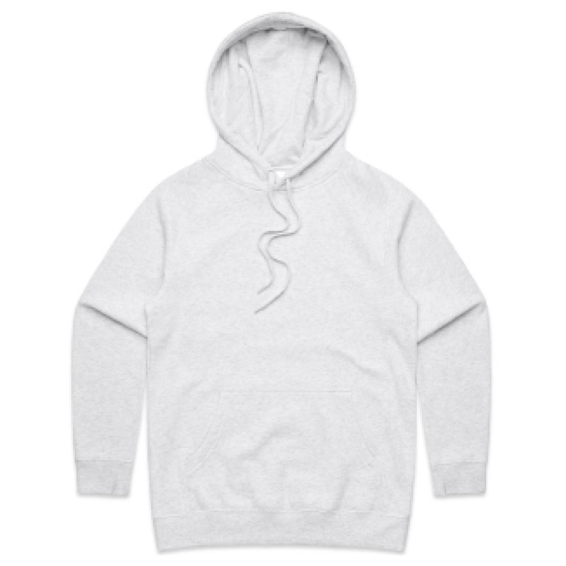 Women's Supply Hood in White marle