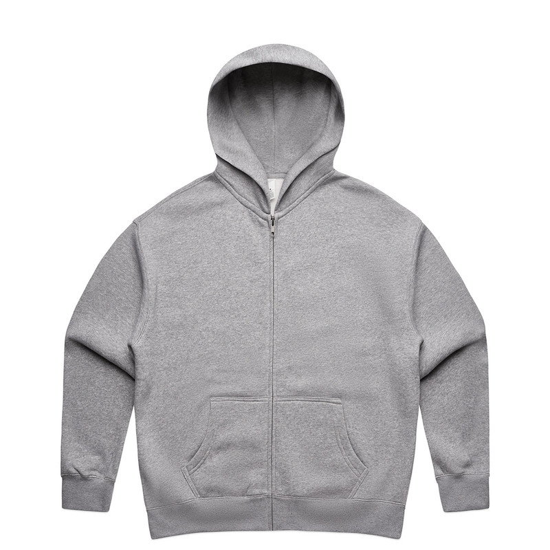 Women's Relax Zip Hood in Grey marle