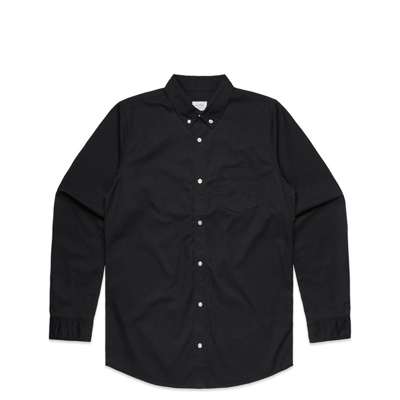 Denim Wash Shirt in Black