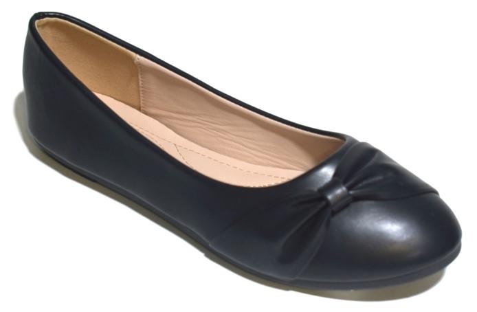 Women’s Flats LSH-9266 in Black PU
