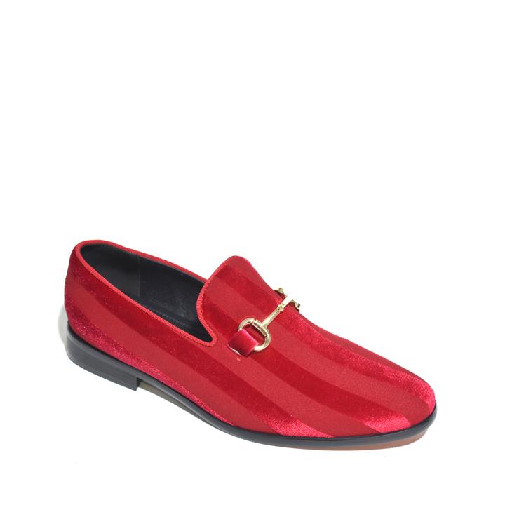 Men’s Loafers MSH-9196 in Red
