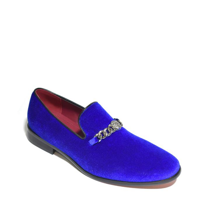 Men’s Loafers MSH-9198 in Royal Blue