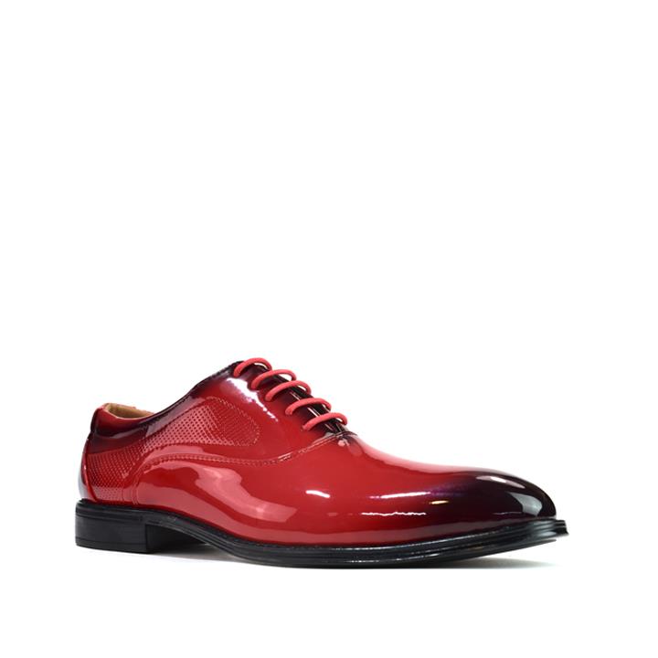 Men’s Lace-up Shoes MSH-9199 in Red