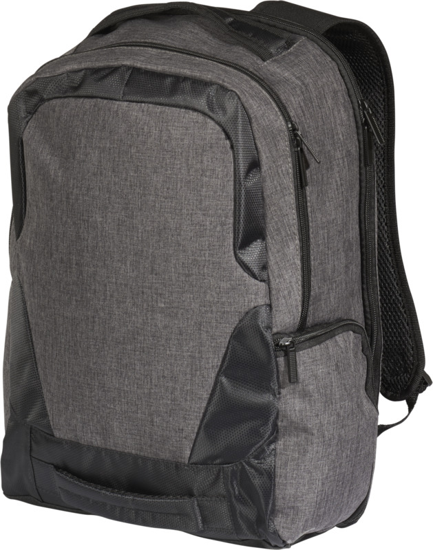 Overland 17" TSA laptop backpack 18L in Charcoal