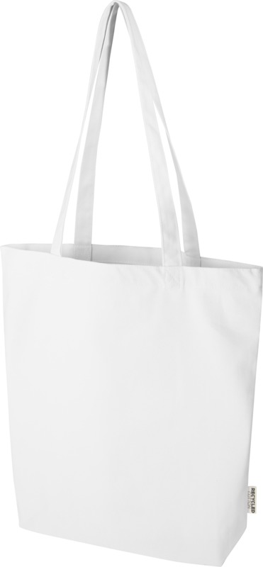 Florida 270 g/m² GRS recycled tote bag 10L in White