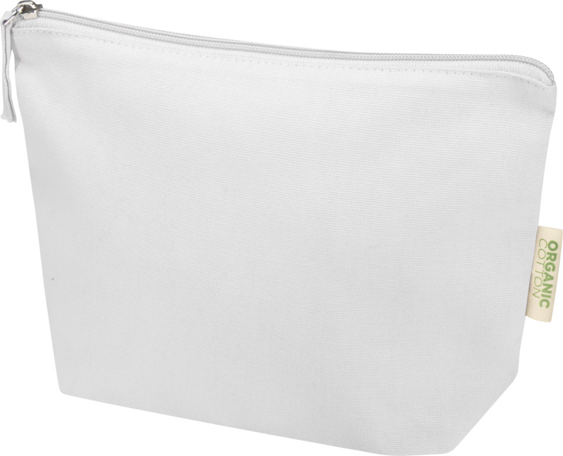 Odisha 180 g/m² OCS organic toiletry bag 1L in White