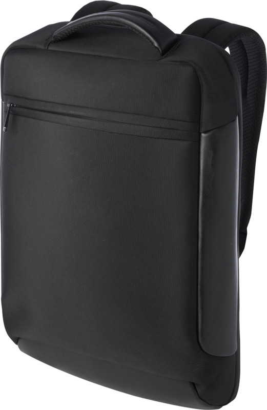 Expedition Pro 15.6" GRS recycled compact laptop backpack 12L in Black