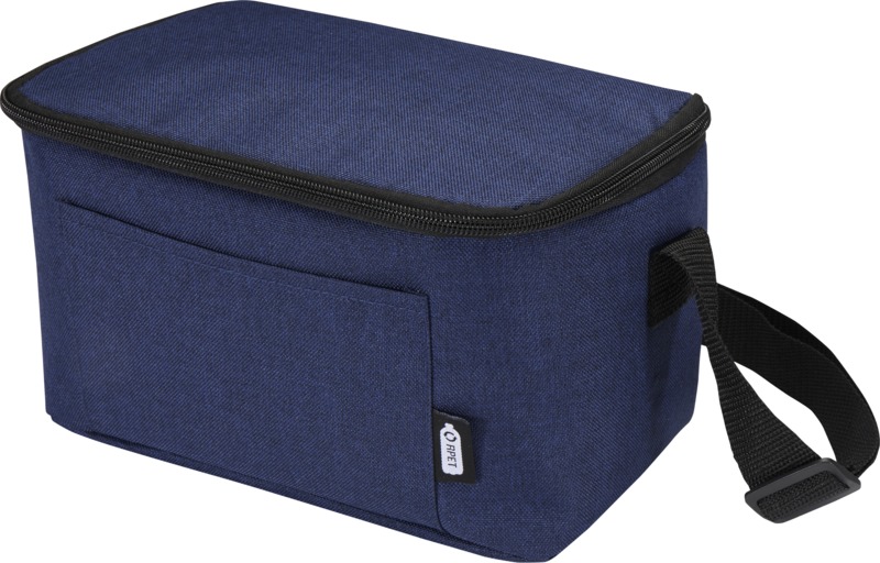 Tundra 6-can GRS RPET cooler bag 5L in Heather navy